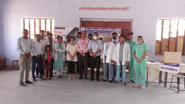 Free Health Checkup camp at Shahpura, Jaipur