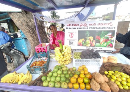 Radha Fruit and Vegetable point, Hyderabad,Telangana