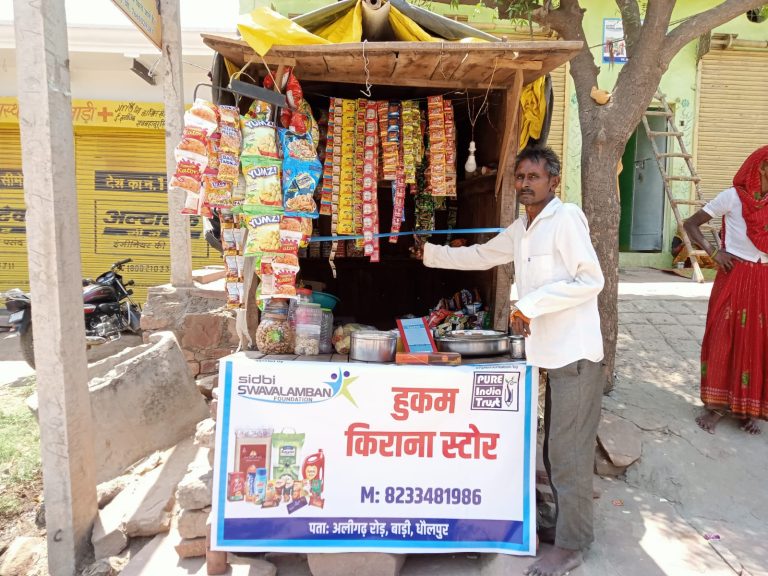 Hukam Singh, Grocery Store: Dholpur, Rajasthan