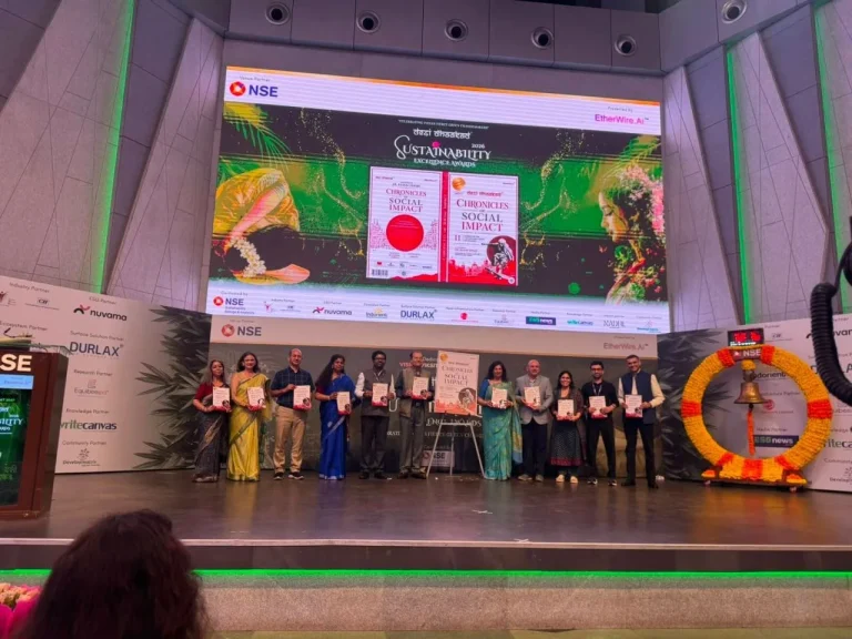 Featured in Desi Dhaakad Chronicles of Social Impact at NSE India, Mumbai